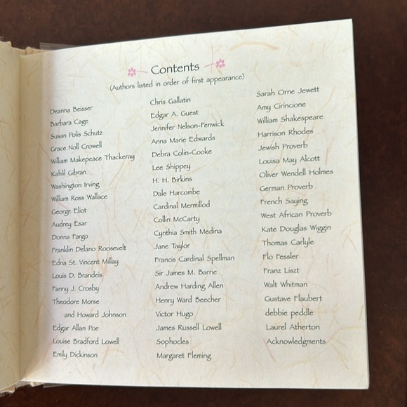 Thoughts to Share with a Wonderful Mother. Gift Book. Blue Mountain Arts. NWT - Picture 5 of 8